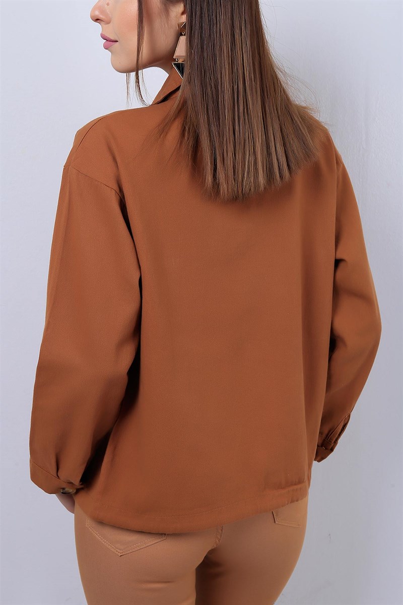 Taba Cepli Yazlık Keten Mont 12849B