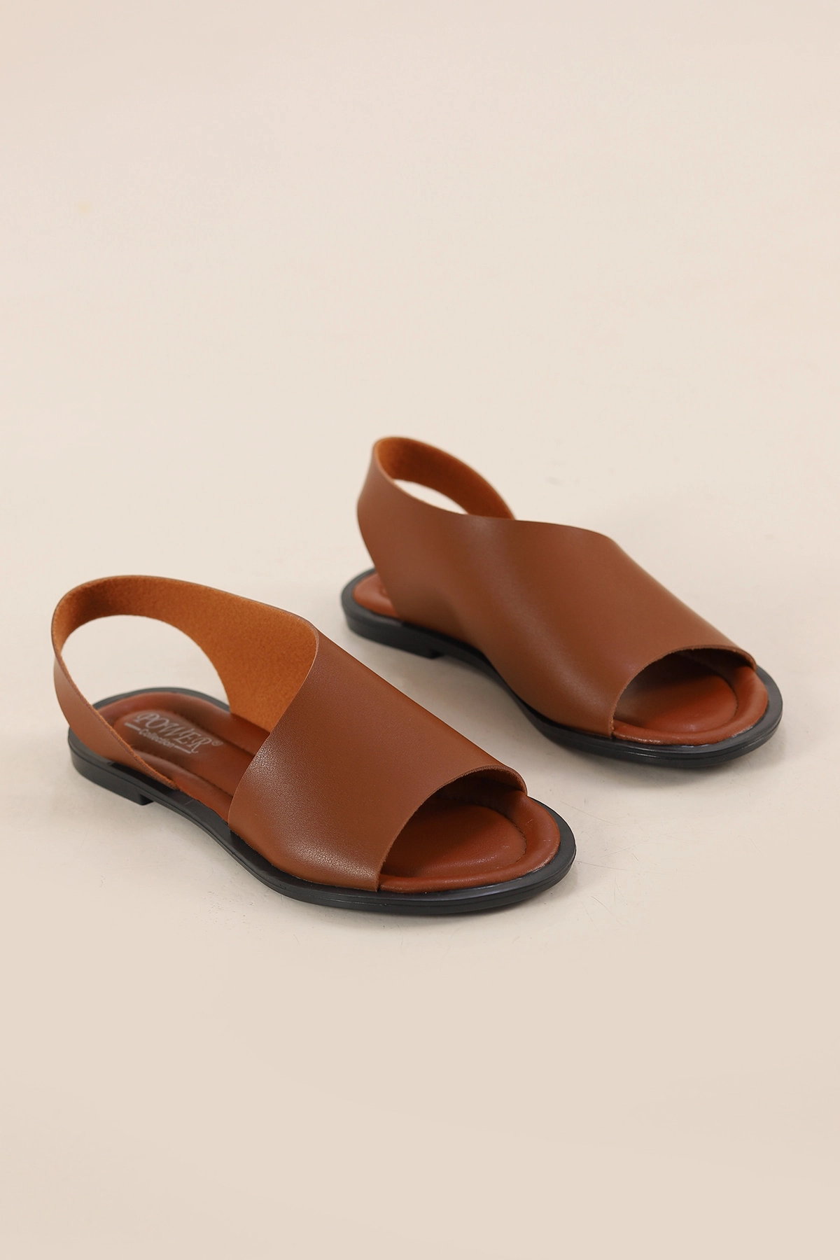 Taba İnce Taban Yanları Açık Kadın Sandalet 362351
