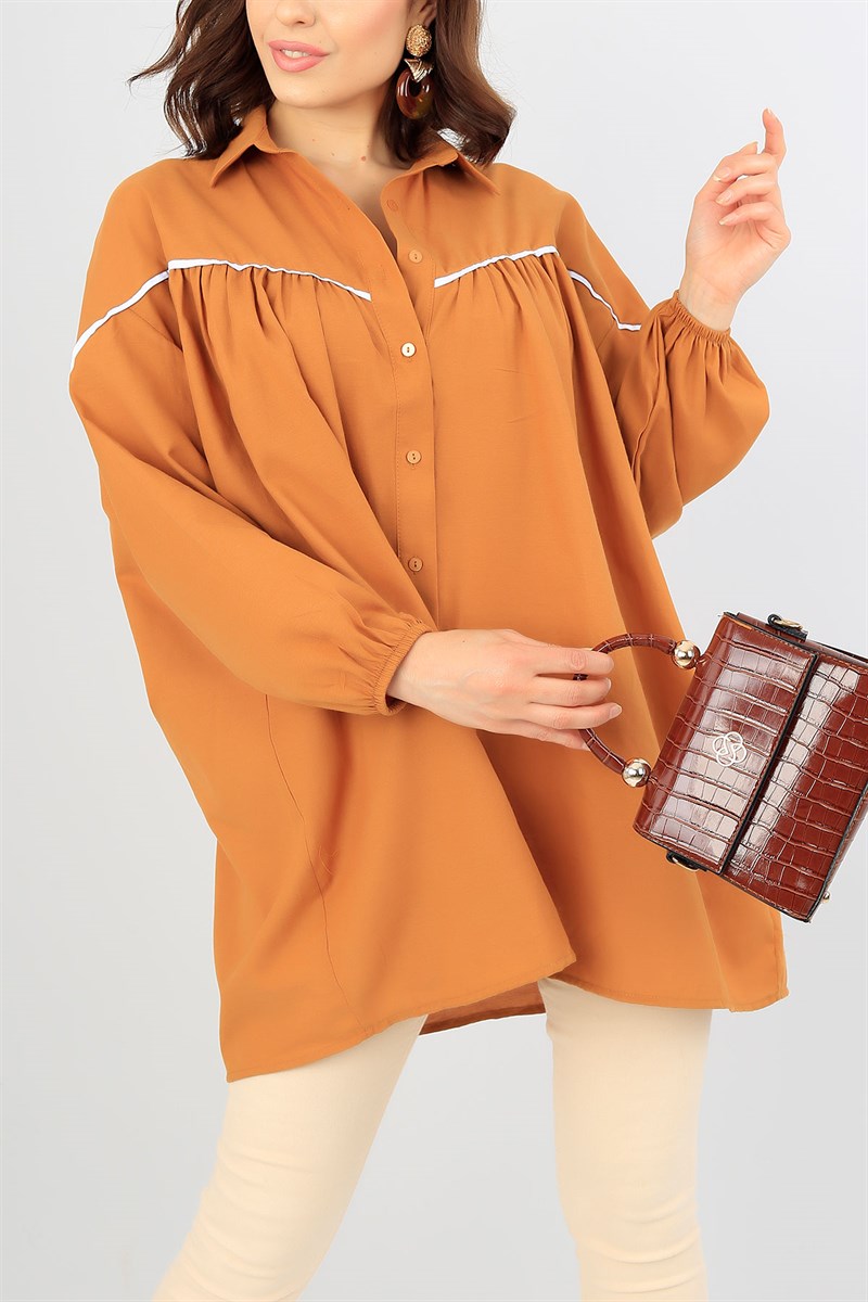 Taba Salaş Viskon Gömlek Tunik 38265