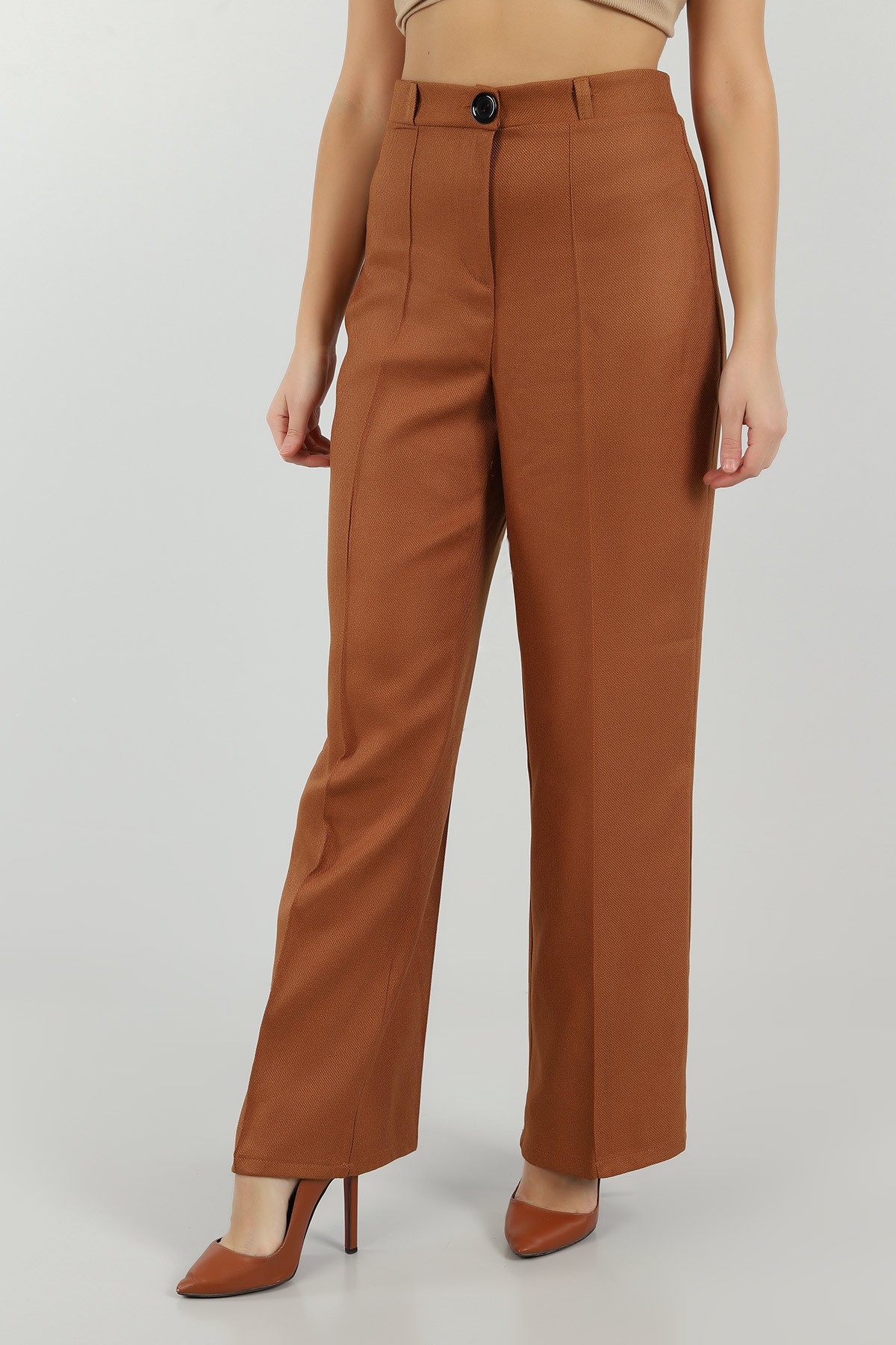 Taba Yün Efek Bayan Pantolon -T 149014