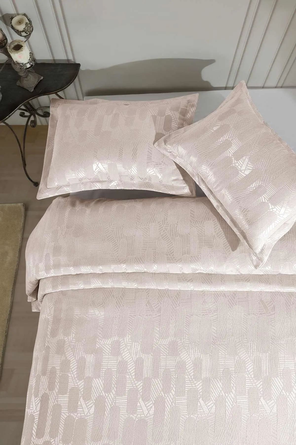 Taş 240x260 Çift Kişilik Gelin Seti Yatak Örtüsü 288907
