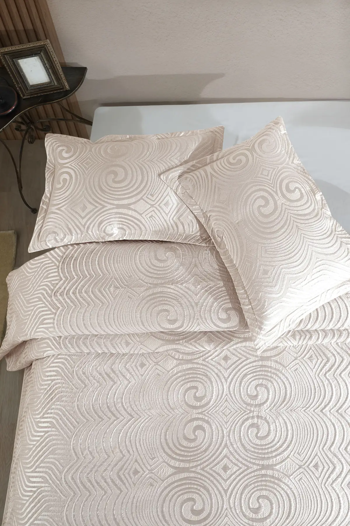 Taş  240x260 Çift Kişilik Gelin Seti Yatak Örtüsü 288914