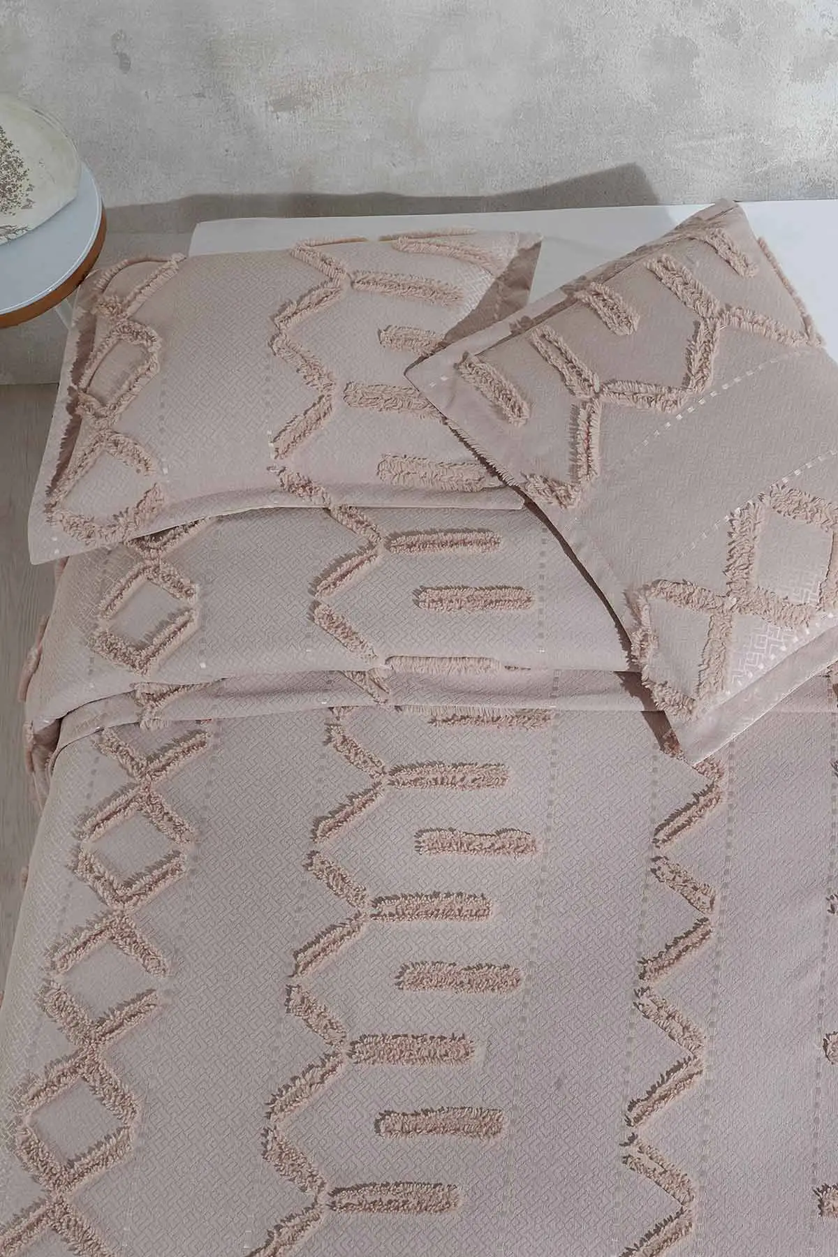 Taş 240x260 Çift Kişilik Gelin Seti Yatak Örtüsü 307703
