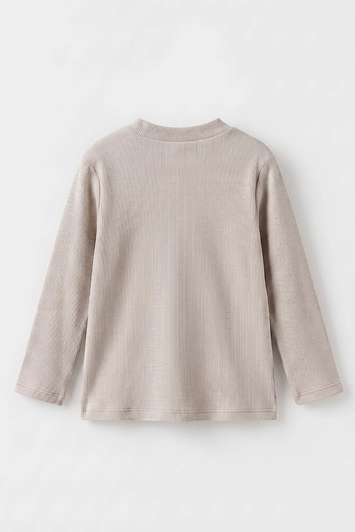 Taş (5-12 Yaş) Yarım Balıkçı Yaka Kaşkorse  Çocuk Body Sweatshirt 495426