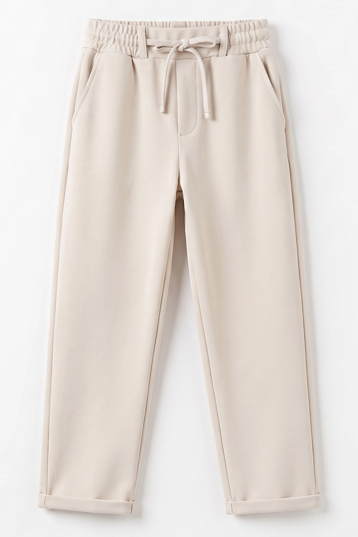 Taş (9-16 Yaş) Duble Paça Jakarlı Erkek Jogger Pantolon 492991