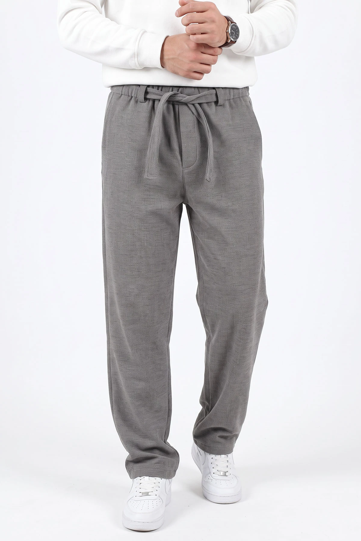Taş Baggy Örme Kumaş Yeni Sezon Erkek Pantolon 493276