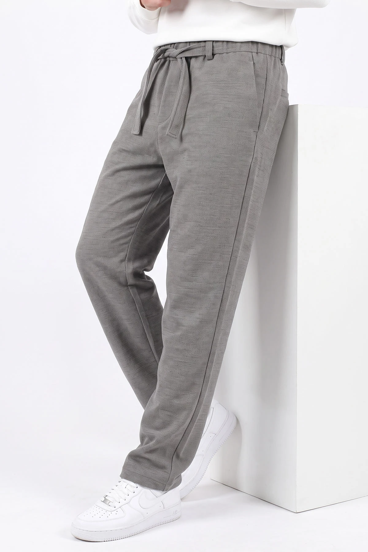 Taş Baggy Örme Kumaş Yeni Sezon Erkek Pantolon 493276