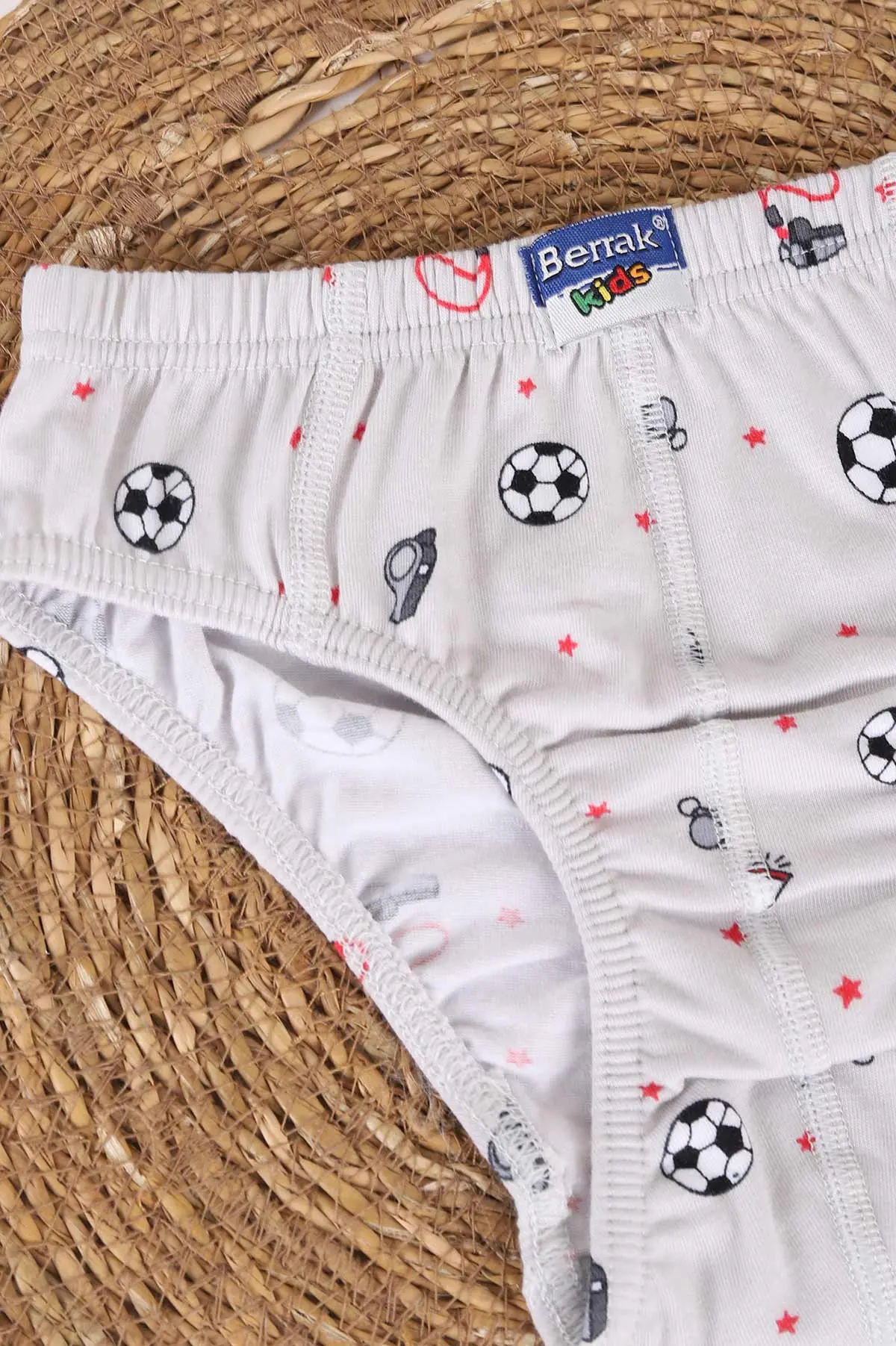 Taş Berrak ( 3-8 Yaş ) Baskılı Erkek Çocuk Boxer 460743