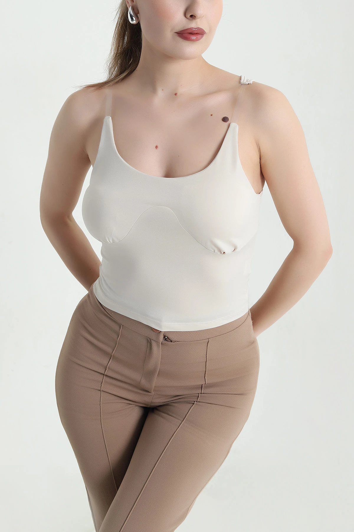 Taş Destekli Sandy Kadın Bluz 448422