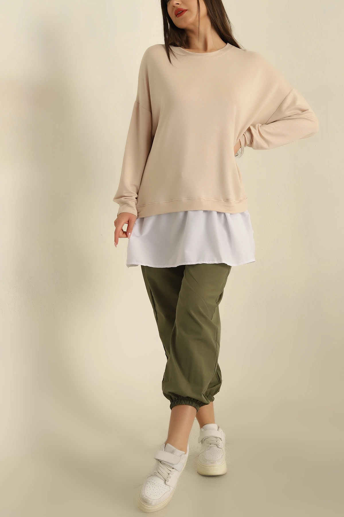 , Taş Garnilli Oysho Kumaş Tunik 261724