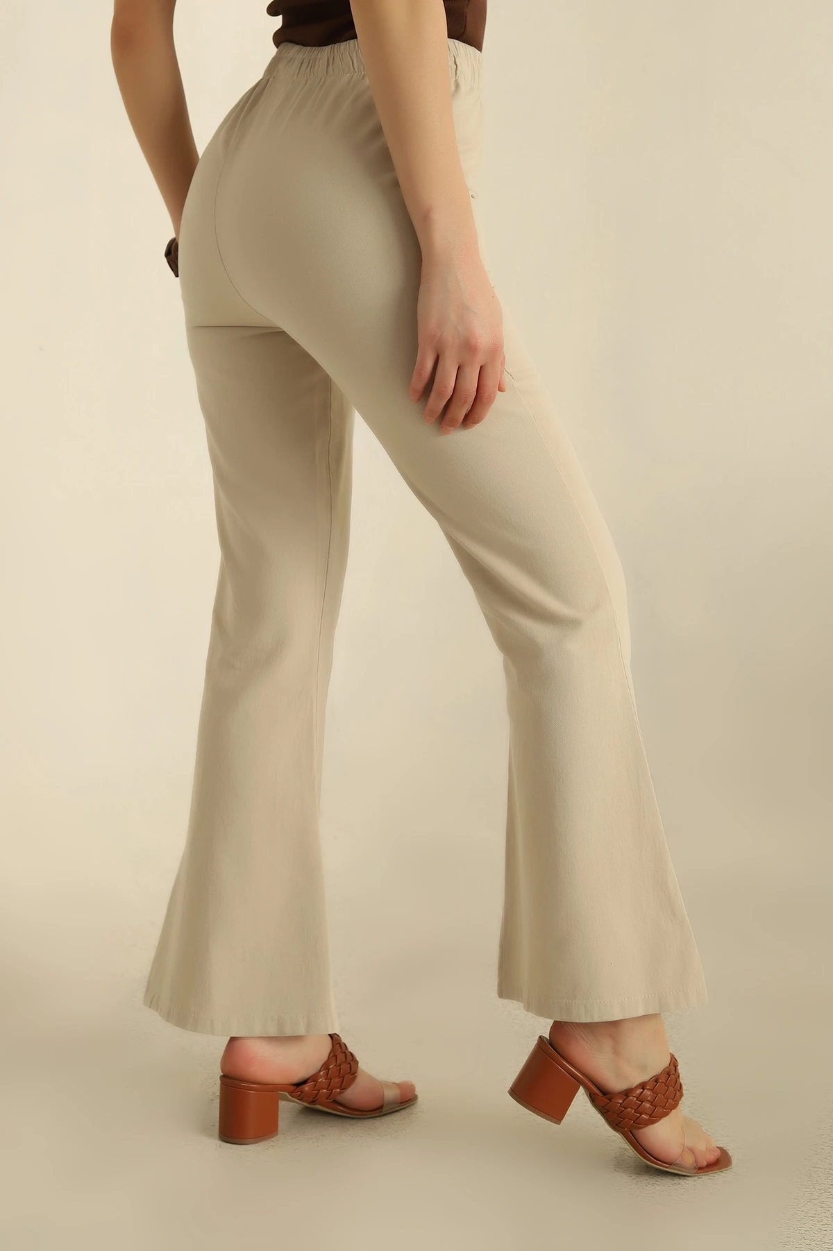 Taş İspanyol Paça Gabardin Pantolon 258560