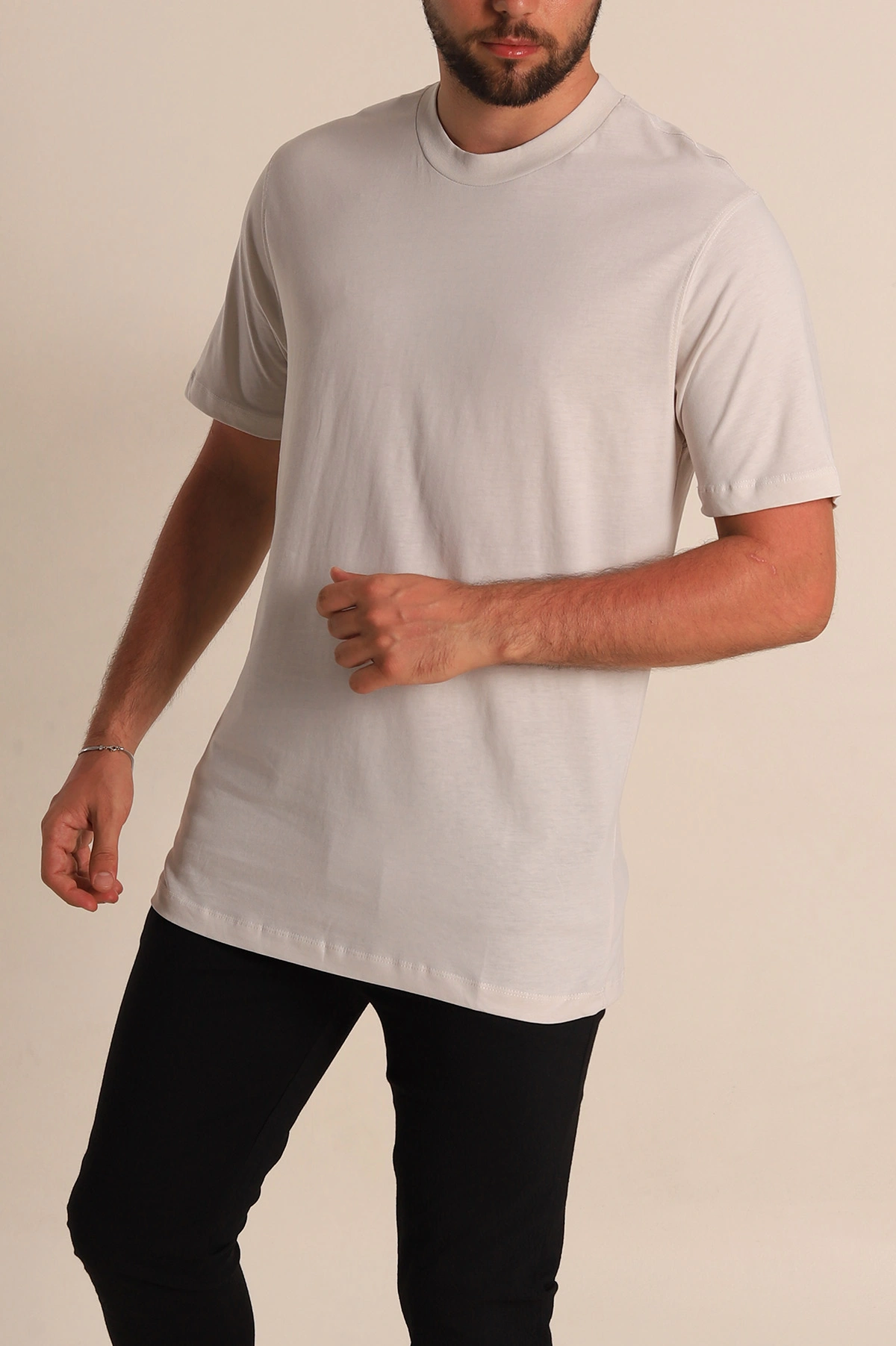 Taş Relaxed Fit Basic Erkek Tişört 279911