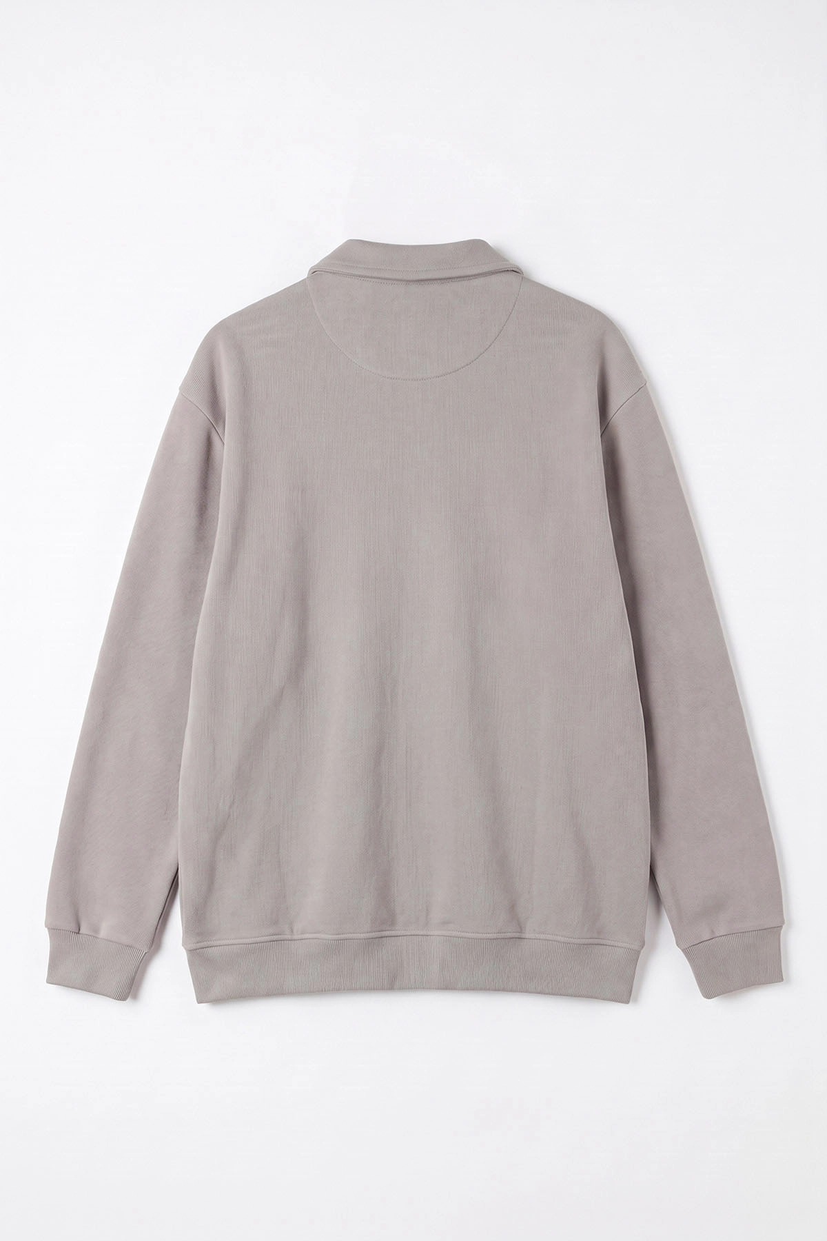 Taş Selanik Polo Yaka Fermuarlı Erkek Hırka 494536
