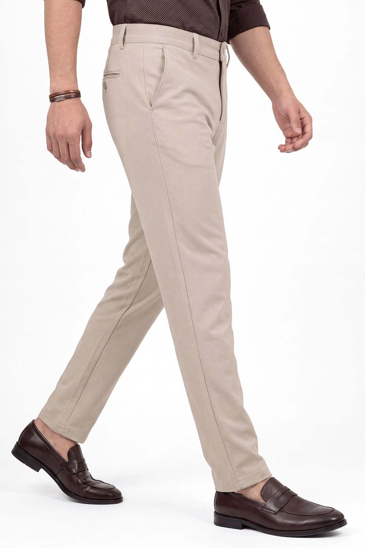 Taş Slim Fit Petek Armürlü Erkek Pantolon 472208