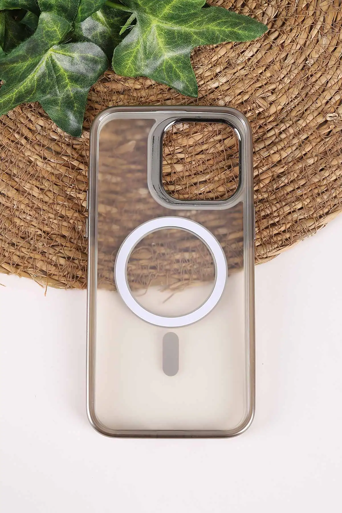 Taş TeknoCase İphone 15 Pro Max Uyumlu Believe Serisi Lens Hediyeli Silikon Telefon Kılıfı 472527