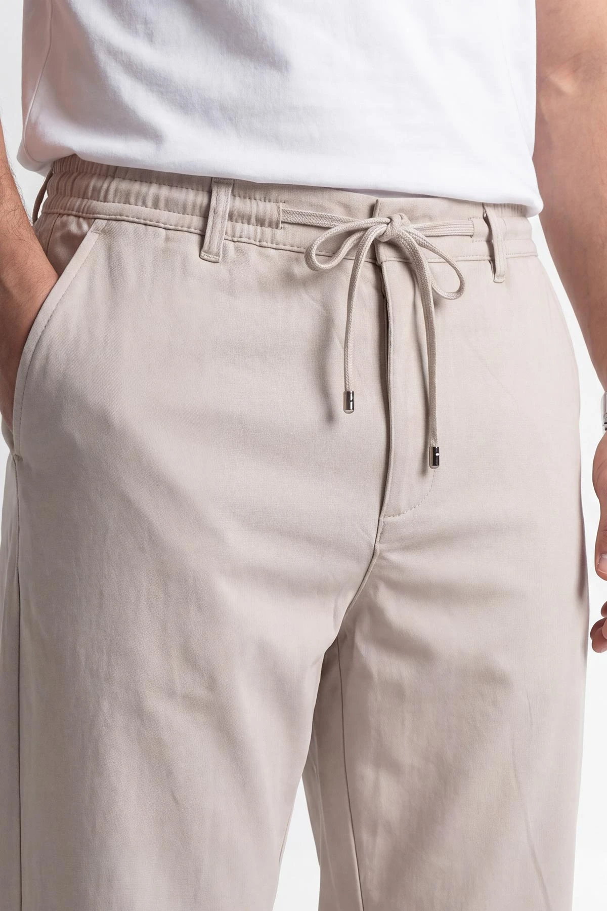 Taş Yeni Sezon Baggy Belden Bağlamalı Erkek Pantolon 453145