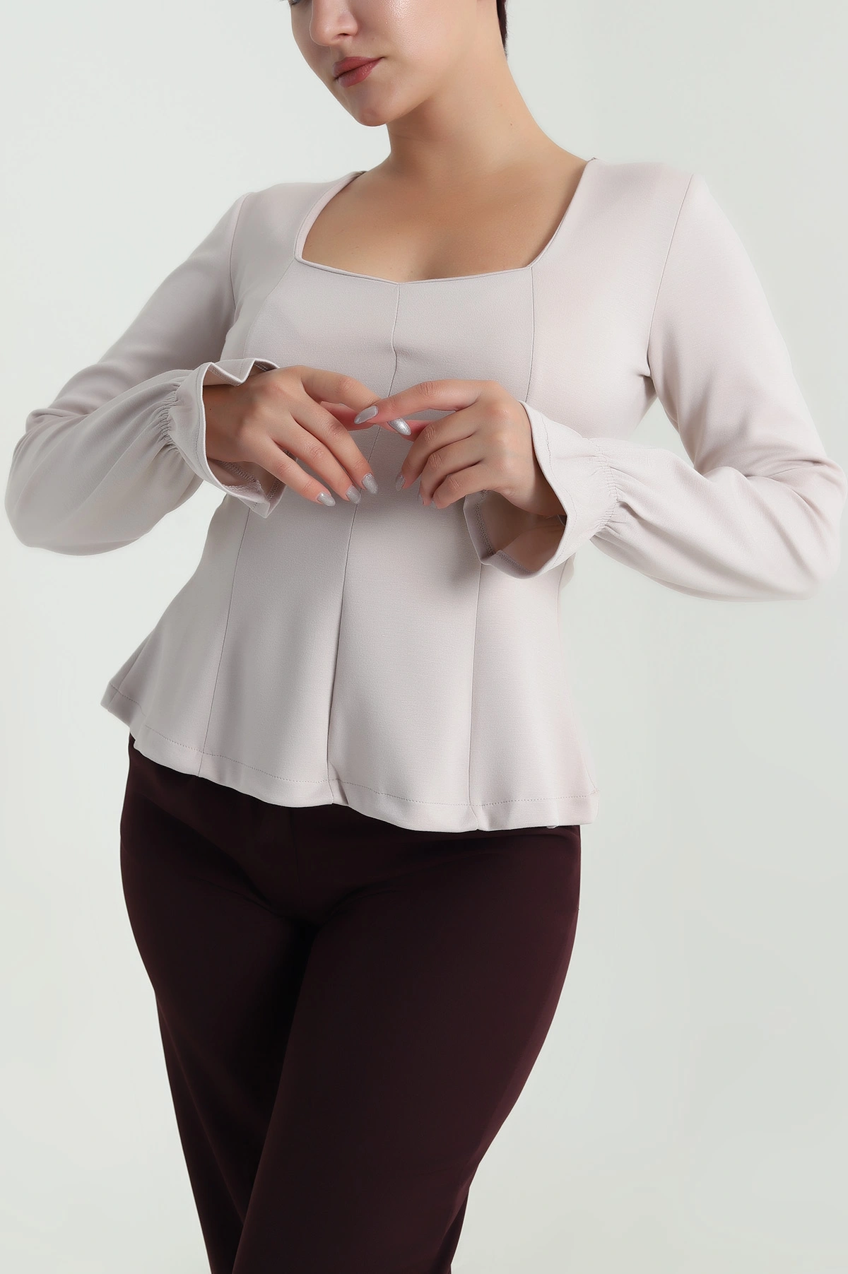 Taş Yeni Sezon Modal Kadın Bluz 482948