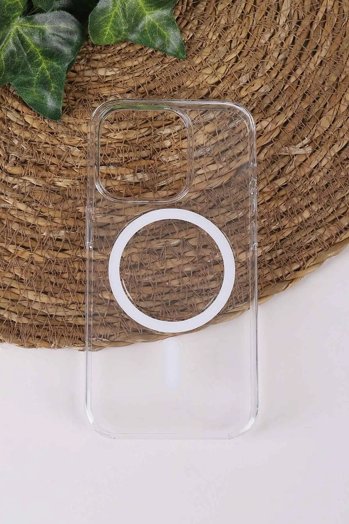 TeknoCase İphone 14 Pro Uyumlu Şeffaf Case Serisi Magsafe Özellikli Animasyonlu Vakumlu Telefon Kılıfı 430983