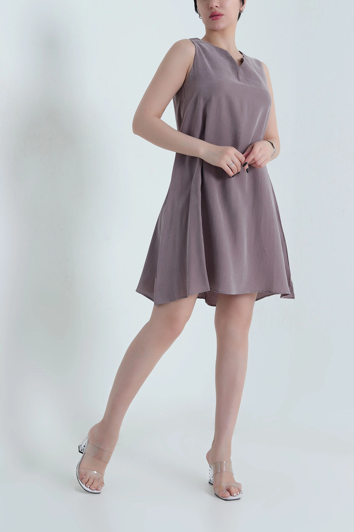 Tensel Modal Kadın Elbise 454439