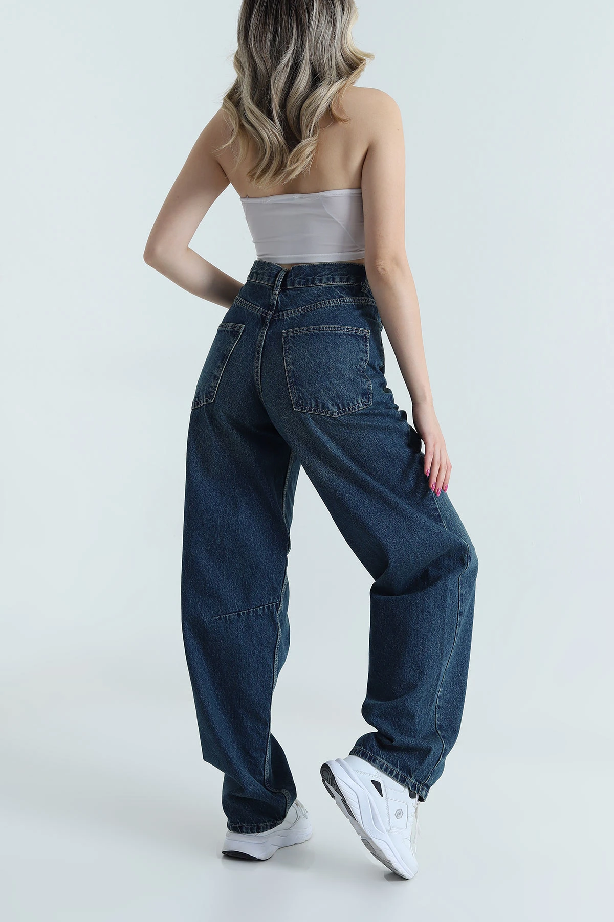 Tint Baggy Kadın Kot Pantolon 483921