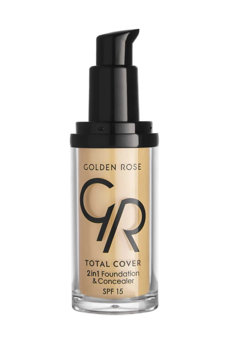 Total Cover 2in1 Foundation & Concealer - 03 Almond - Kapatıcı Fondöten 252417