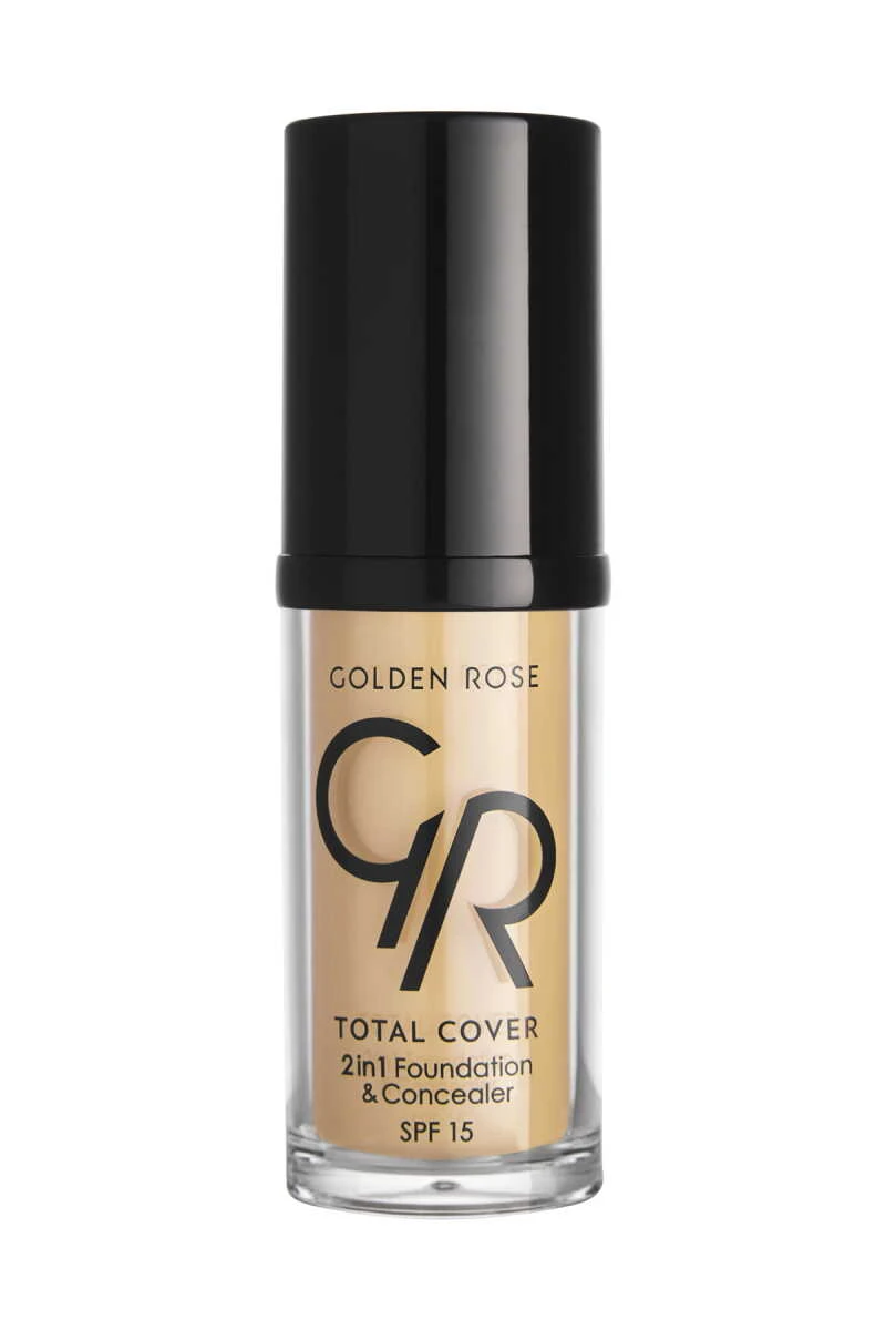 Total Cover 2in1 Foundation & Concealer - 03 Almond - Kapatıcı Fondöten 252417