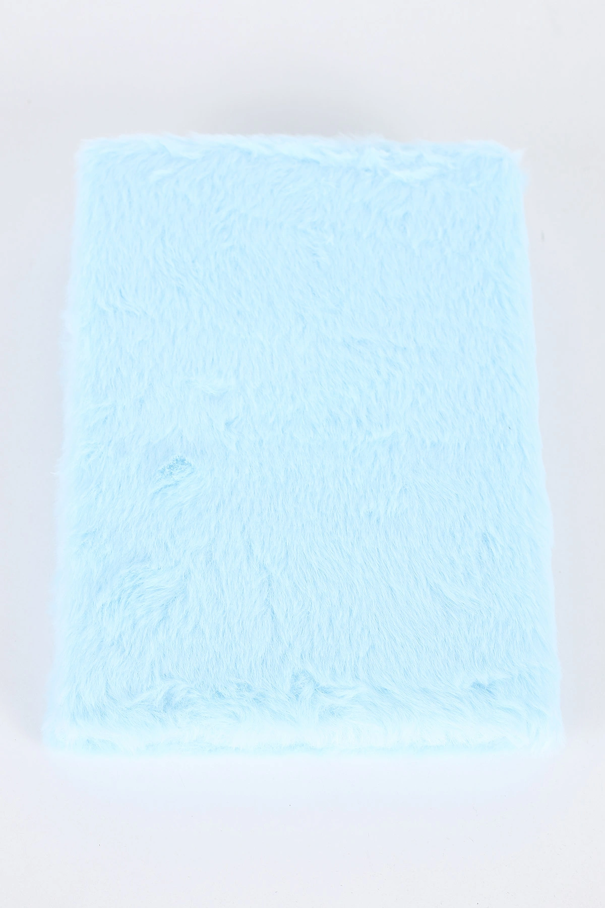 Turkuaz 15x21 Cm Peluş Günlük ve Hatıra Defteri 398236