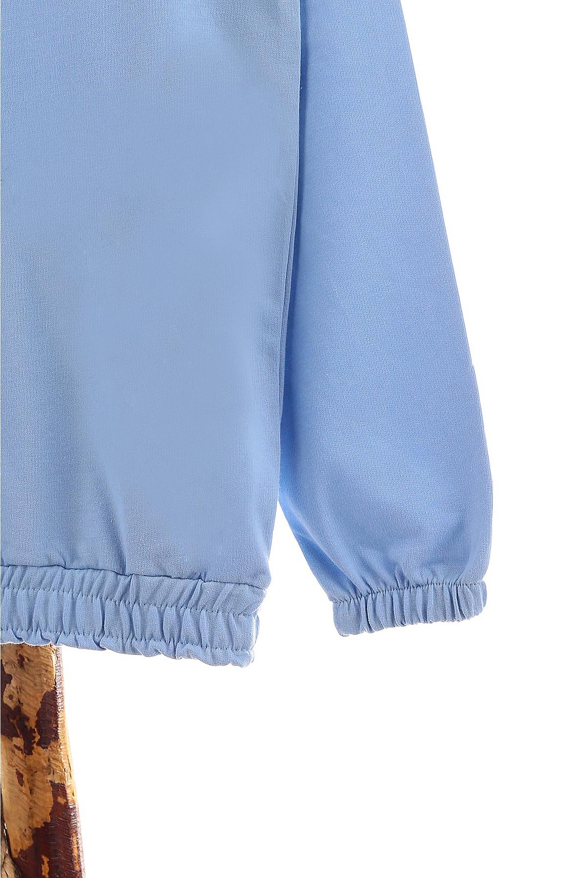 Turkuaz (9-12 Yaş) Kapüşonlu Mevsimlik Kız Çocuk sweat 157100