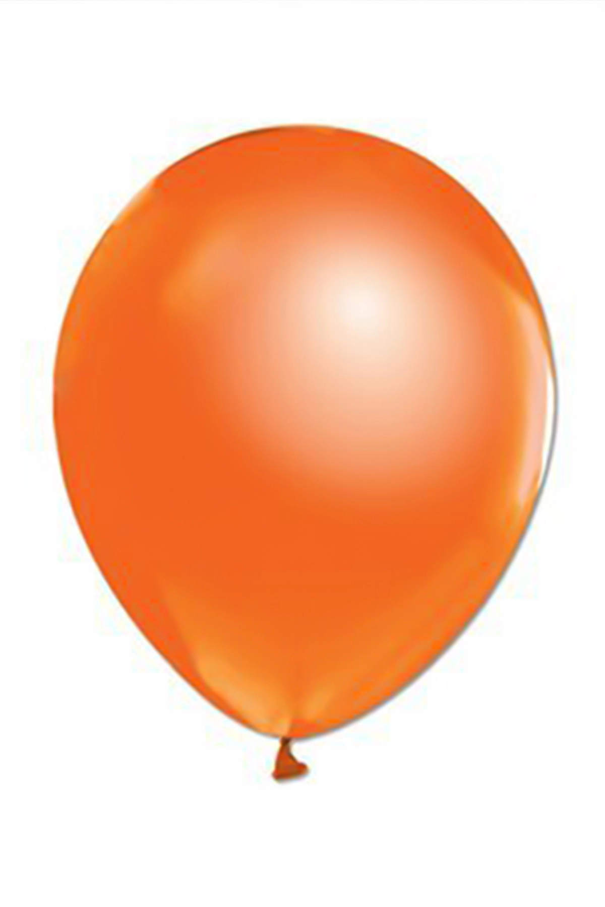 Turuncu 12 İnç Metalik Balon 10’lu 462750
