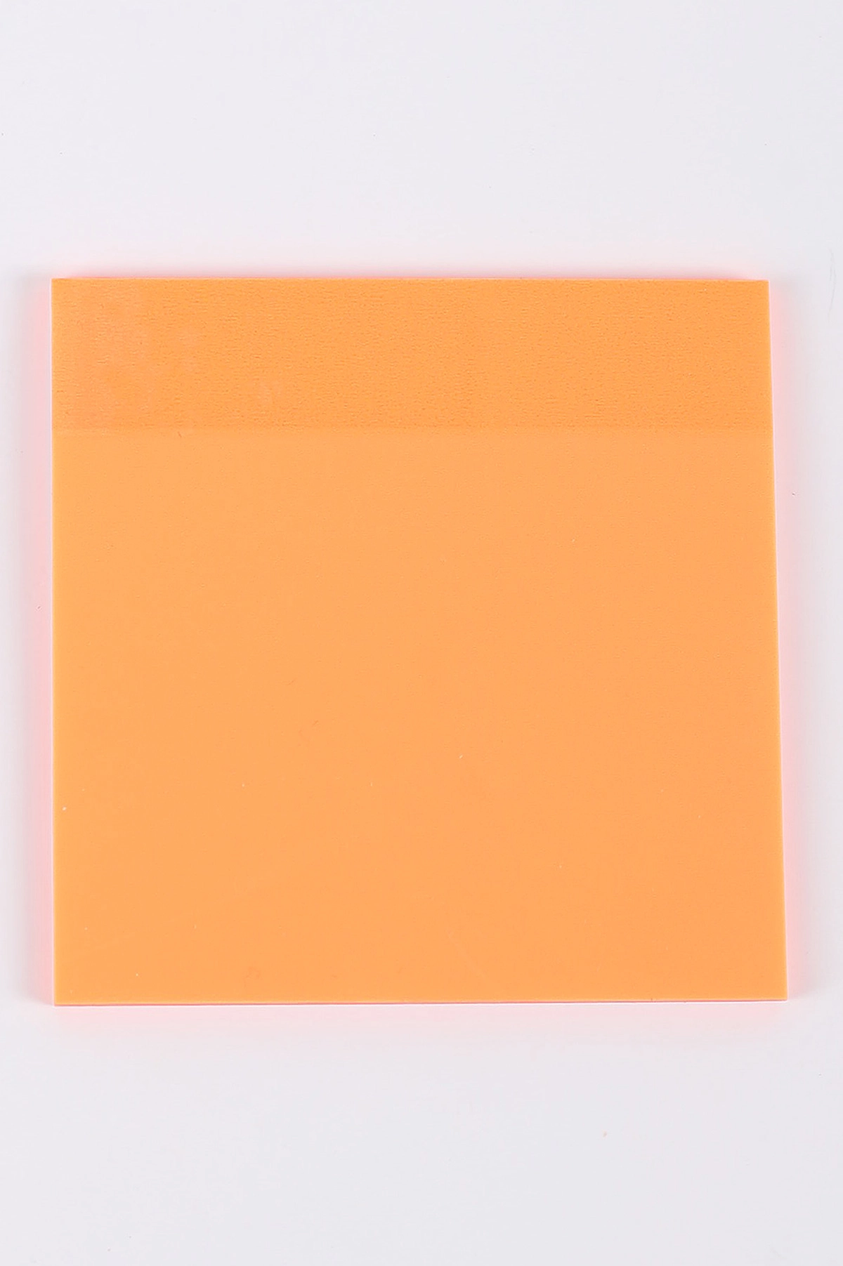 Turuncu 76x76mm Şeffaf Yapışkanlı Kare Postit-Not Kağıdı 417535