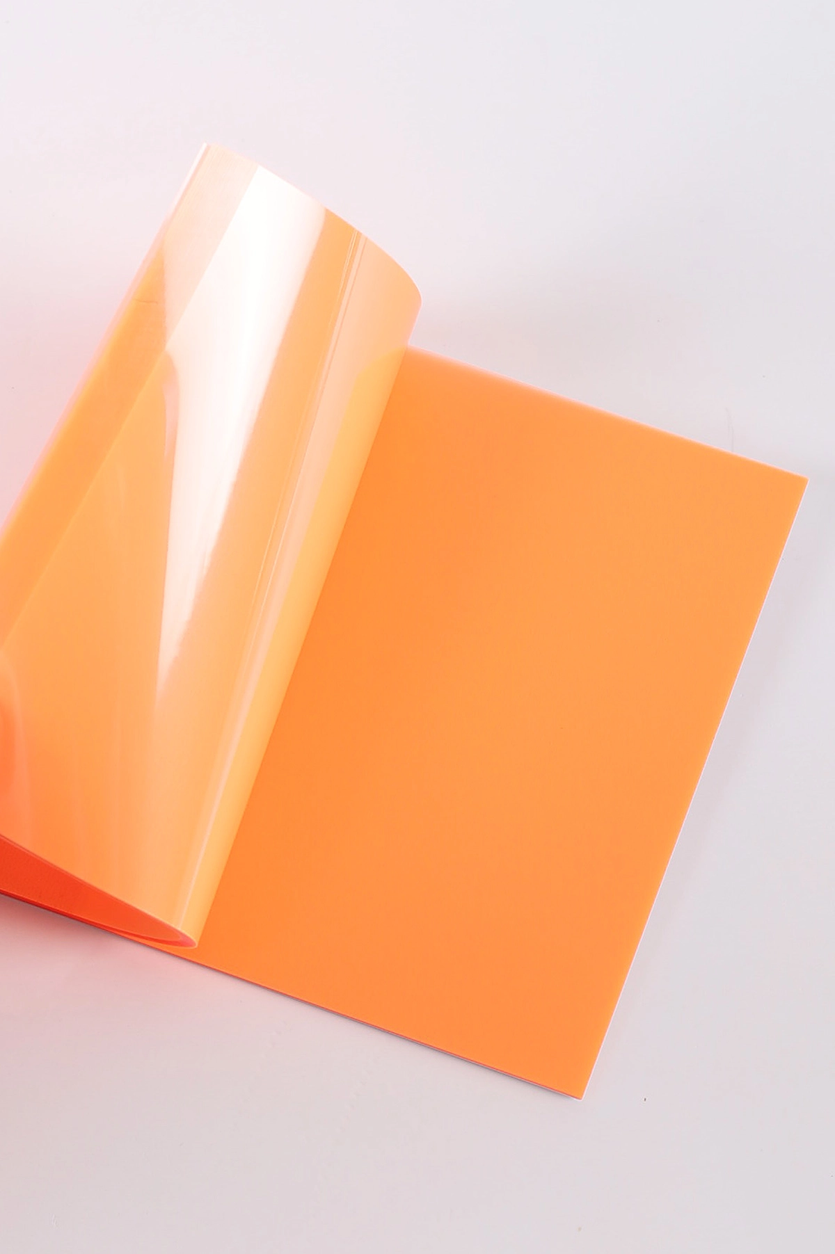 Turuncu 76x76mm Şeffaf Yapışkanlı Kare Postit-Not Kağıdı 417535