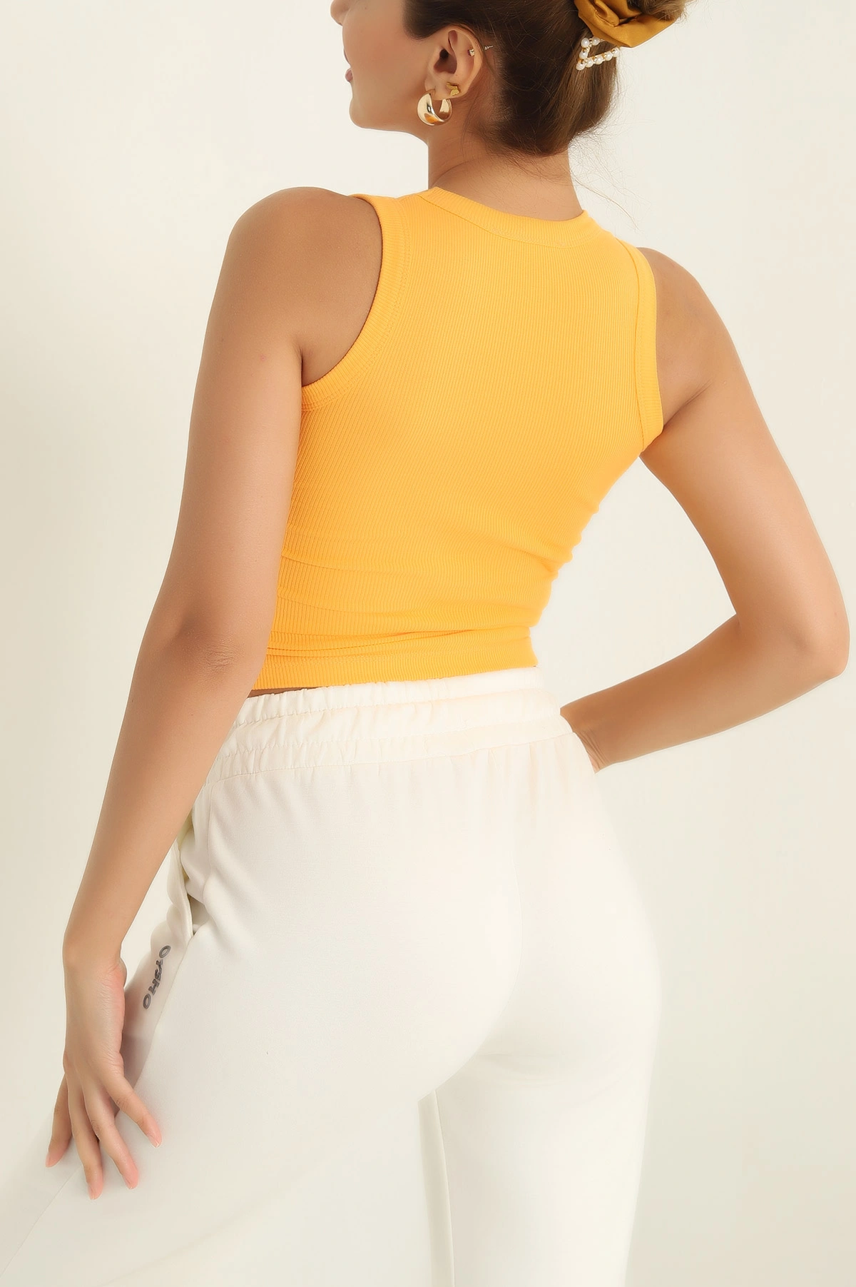 Turuncu Fitilli Bayan Atlet -T 282881