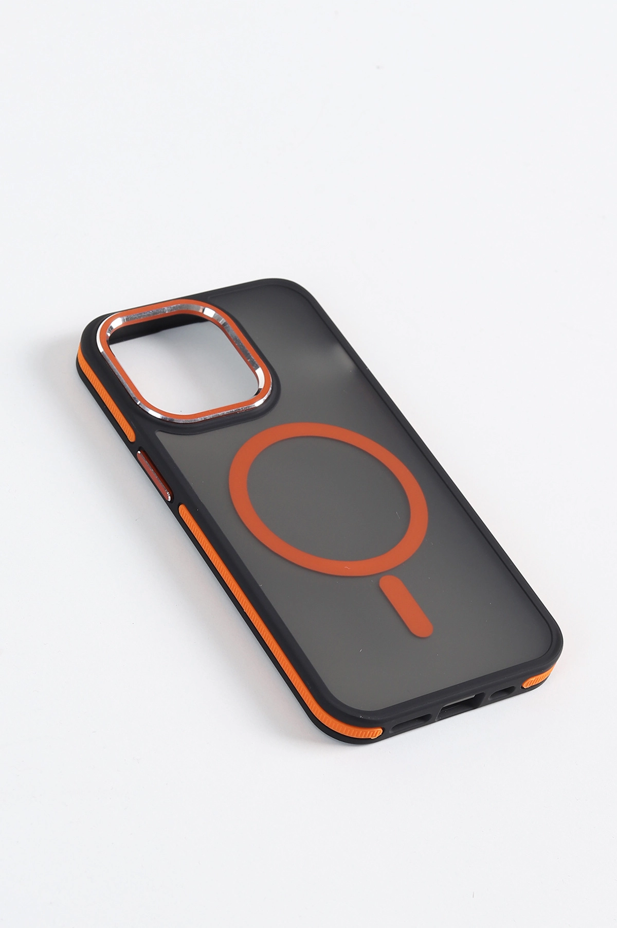 Turuncu İPhone 13 Pro Uyumlu Style Serisi Soft Tpu Slikon Telefon Kılıfı 349231