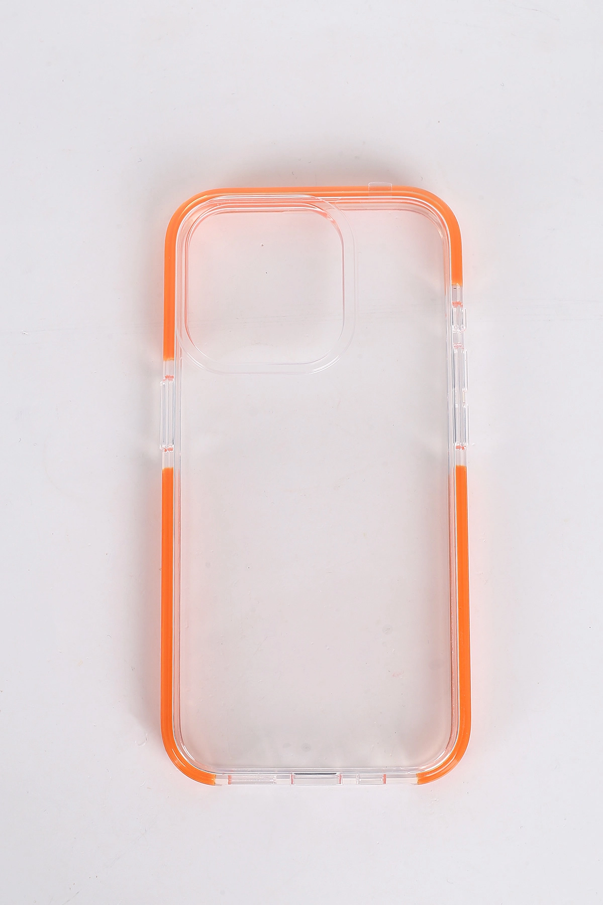 Turuncu iPhone 15 Pro Uyumlu Zero Serisi Telefon Kılıfı 348720