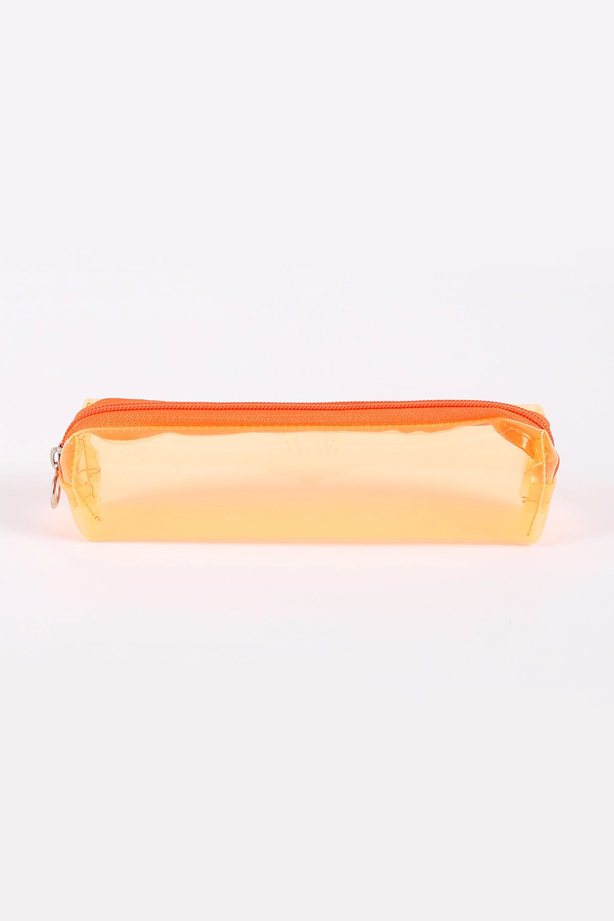 Turuncu Stilo Reflektör Neon Şeffaf Kalem Kutu 441743
