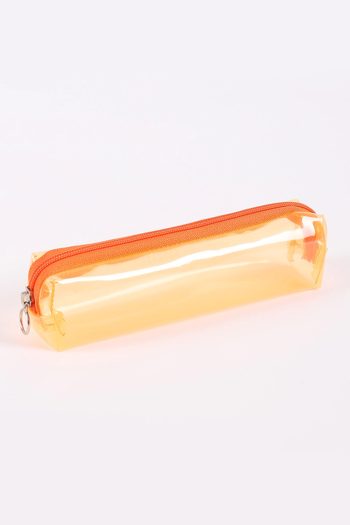 Turuncu Stilo Reflektör Neon Şeffaf Kalem Kutu 441743