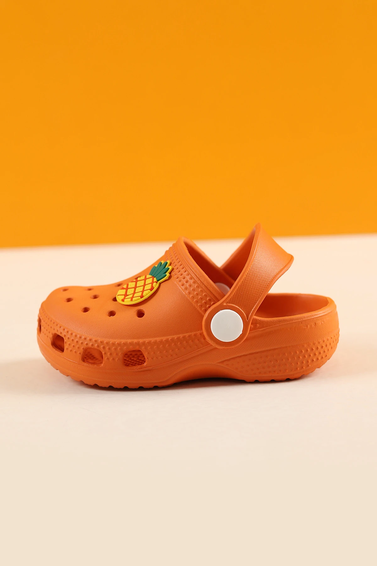 Turuncu(22-25) Figürlü Eva Bebe Terlik & Sandalet 258826