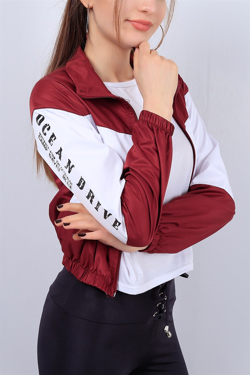 Bordo Bayan Yazlık Mont 12386B