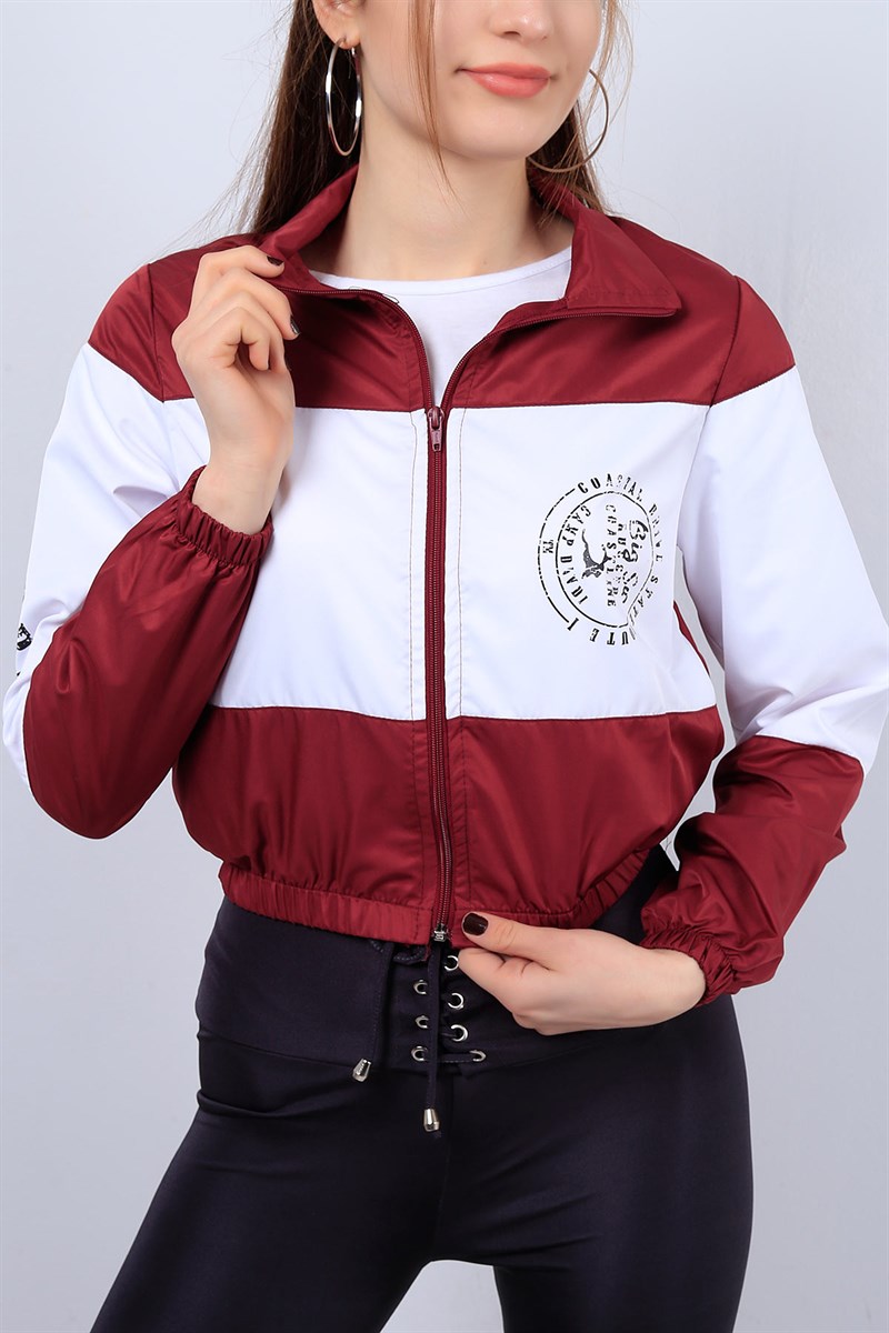 Bordo Bayan Yazlık Mont 12386B