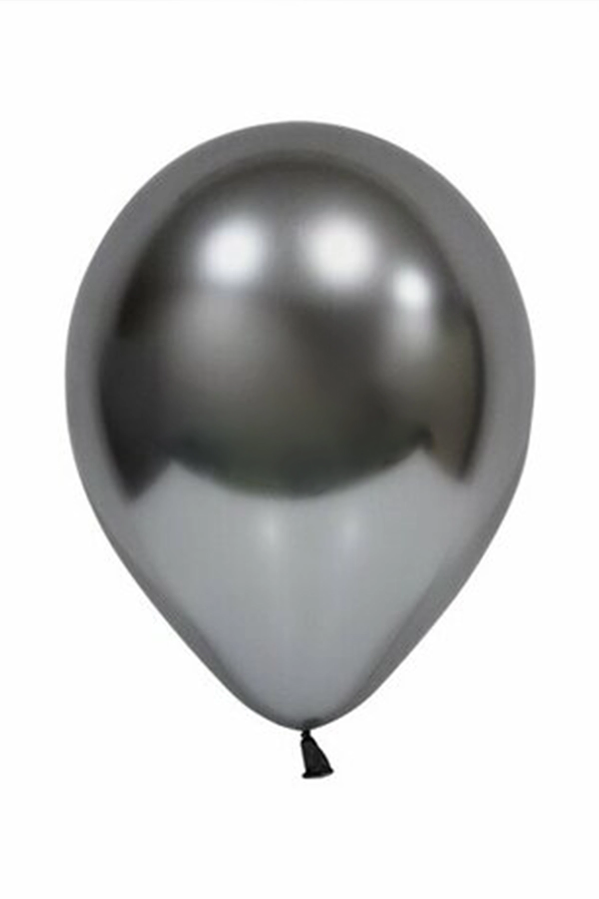 Uzay Grisi 12 İnç Krom Balon 10'lu 462961