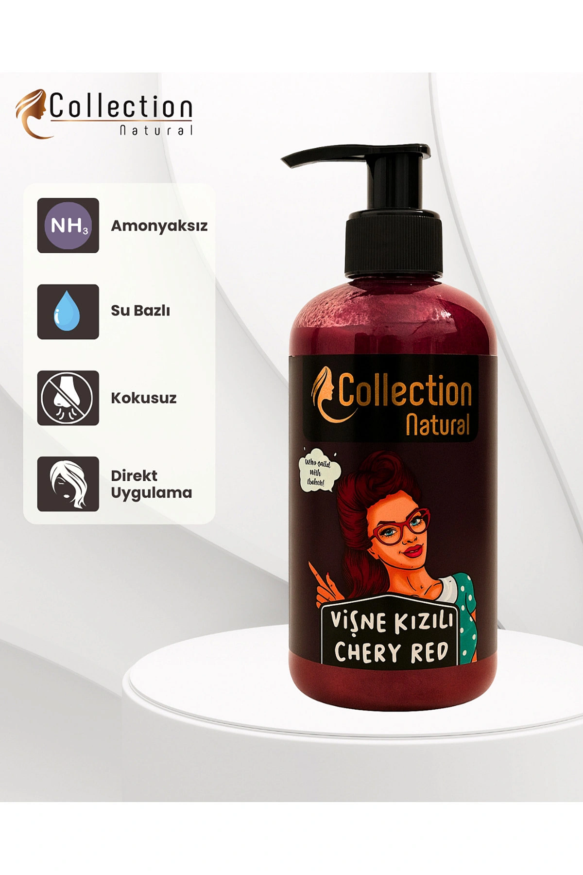 Vişne Kızılı Collection Naturel Hair Color Balyaj Saç Boyası 250 Ml 472956