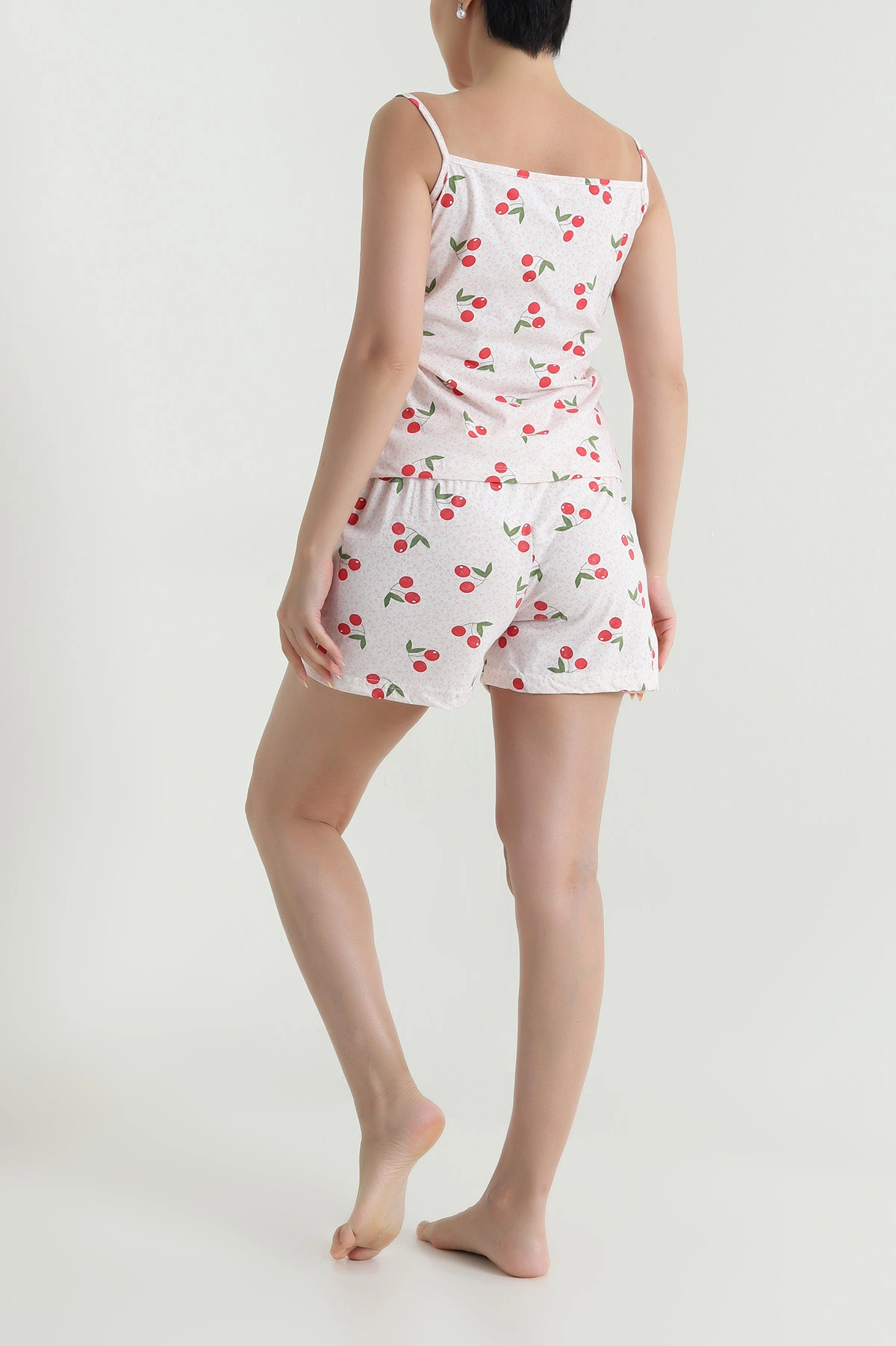 Vişne Şortlu Süprem Kadın Pijama Takımı 466543