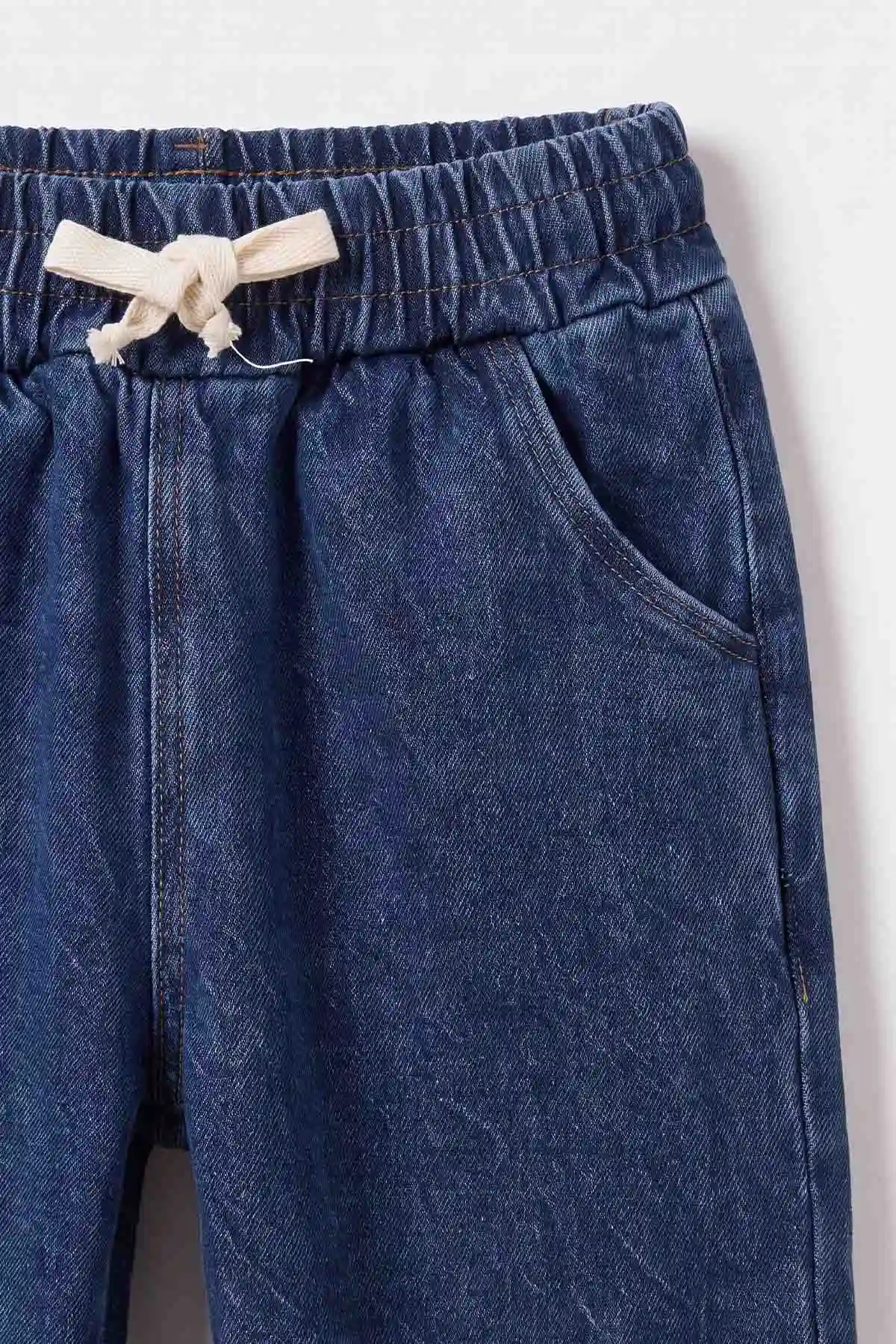 Vizon (1-5 Yaş) Reglan Kol Baskılı Kot Pantolonlu Erkek Çocuk Takım 478974