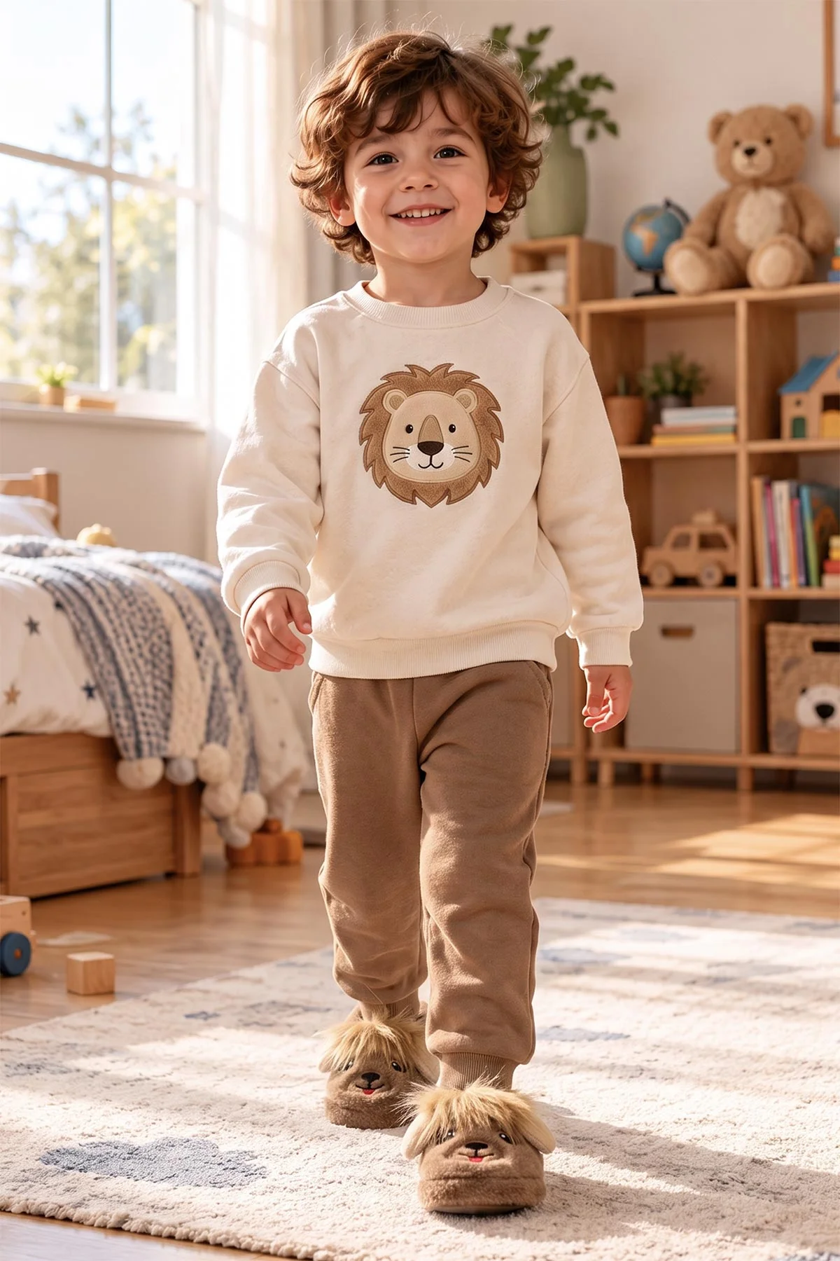 Vizon ( 25 - 30 )Peluş Figürlü Çocuk Panduf 498633