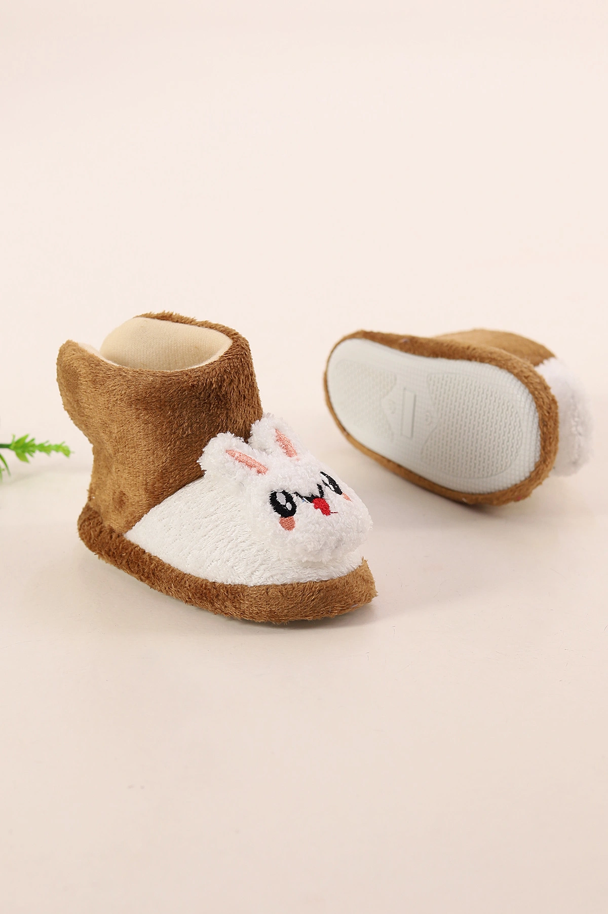 Vizon ( 25 - 30 ) Peluş Figürlü Kız Çocuk Panduf 394654