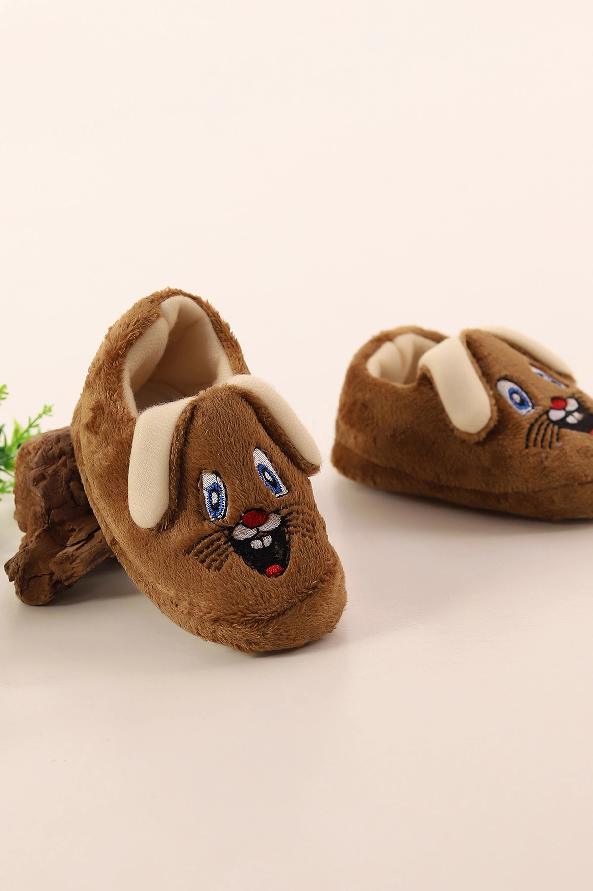 Vizon ( 25 - 30 ) Peluş Figürlü Kız Çocuk Panduf 395476