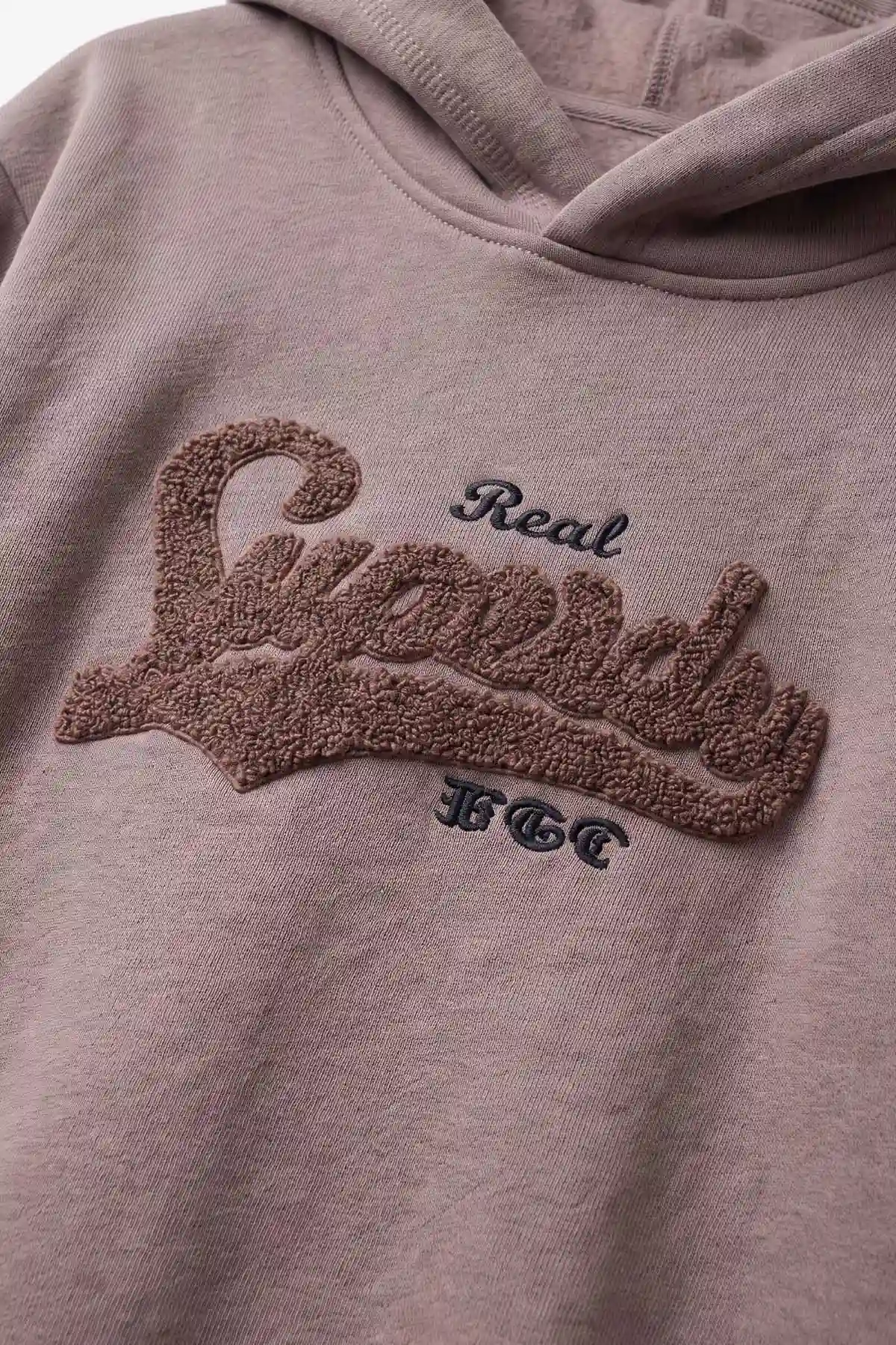 Vizon (3-12 Yaş)Süzene  Superday Nakışlı  ve Kapüşonlu 3 İp Şardonlu Erkek Çocuk Sweatshirt 478639
