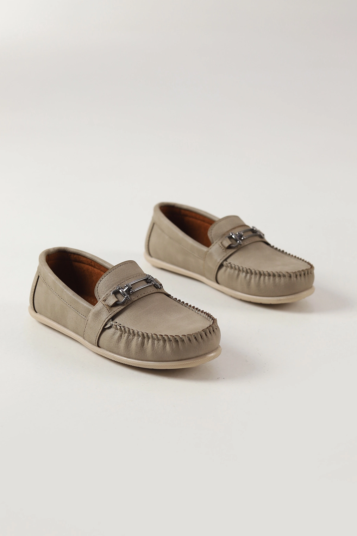 Vizon ( 31 - 36 ) Toka Detaylı Erkek Çocuk Loafer Ayakkabı 463208