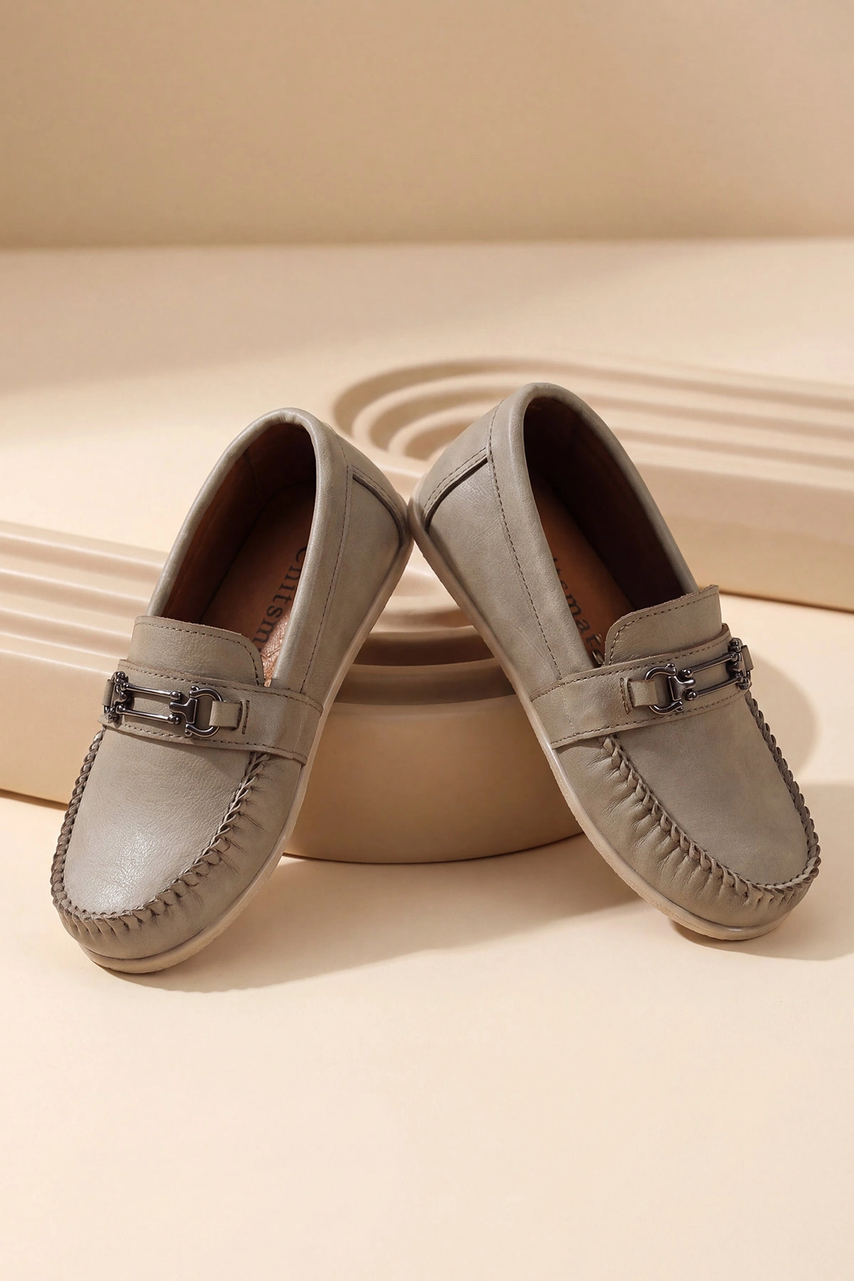Vizon ( 31 - 36 ) Toka Detaylı Erkek Çocuk Loafer Ayakkabı 463208