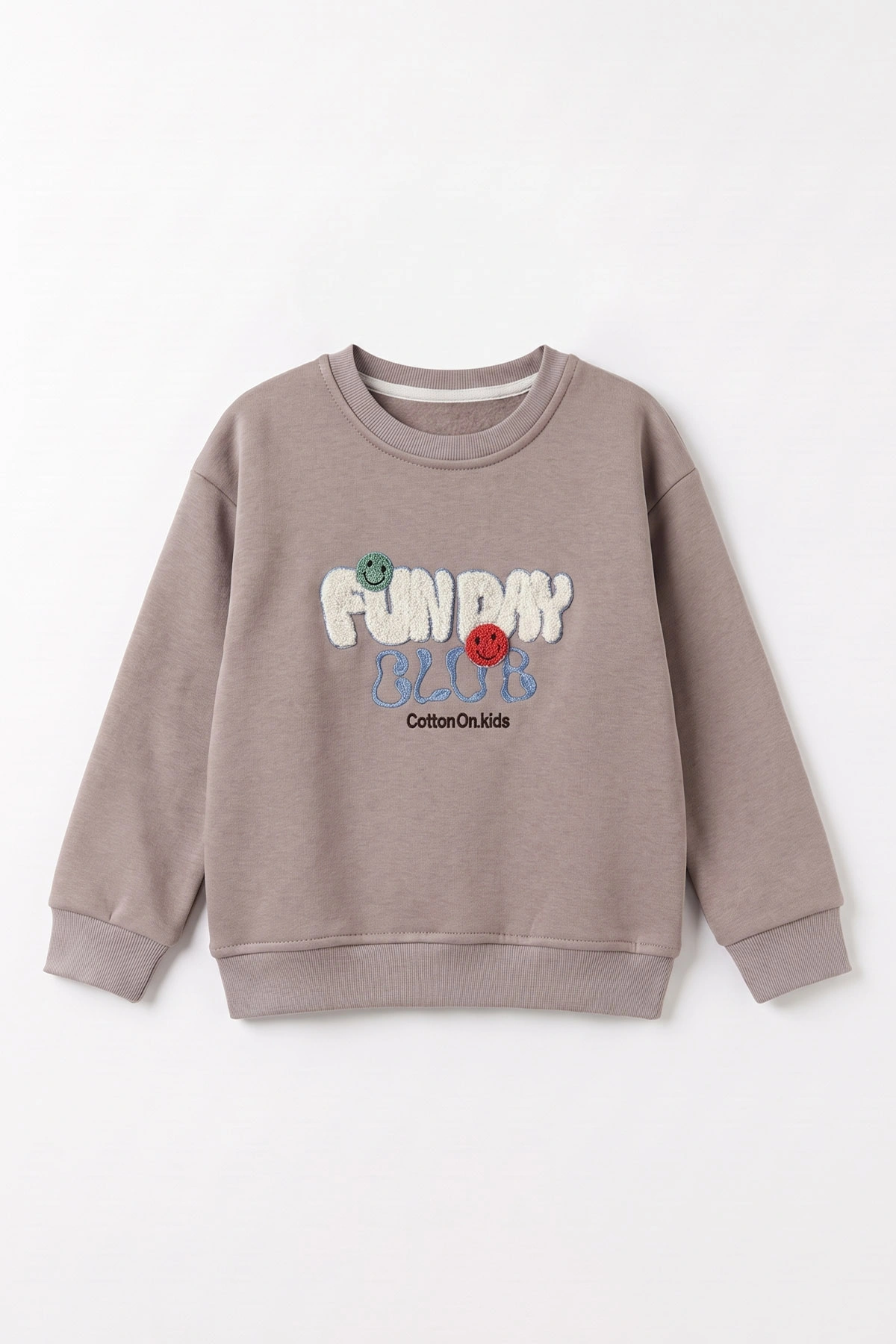Vizon (4-12 Yaş) Süzene Nakışlı İçi Şardonlu Erkek Çocuk Sweatshirt 495865
